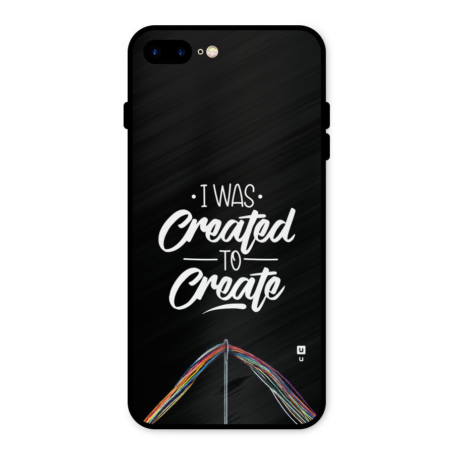 Created to Create Metal Back Case for iPhone 7 Plus
