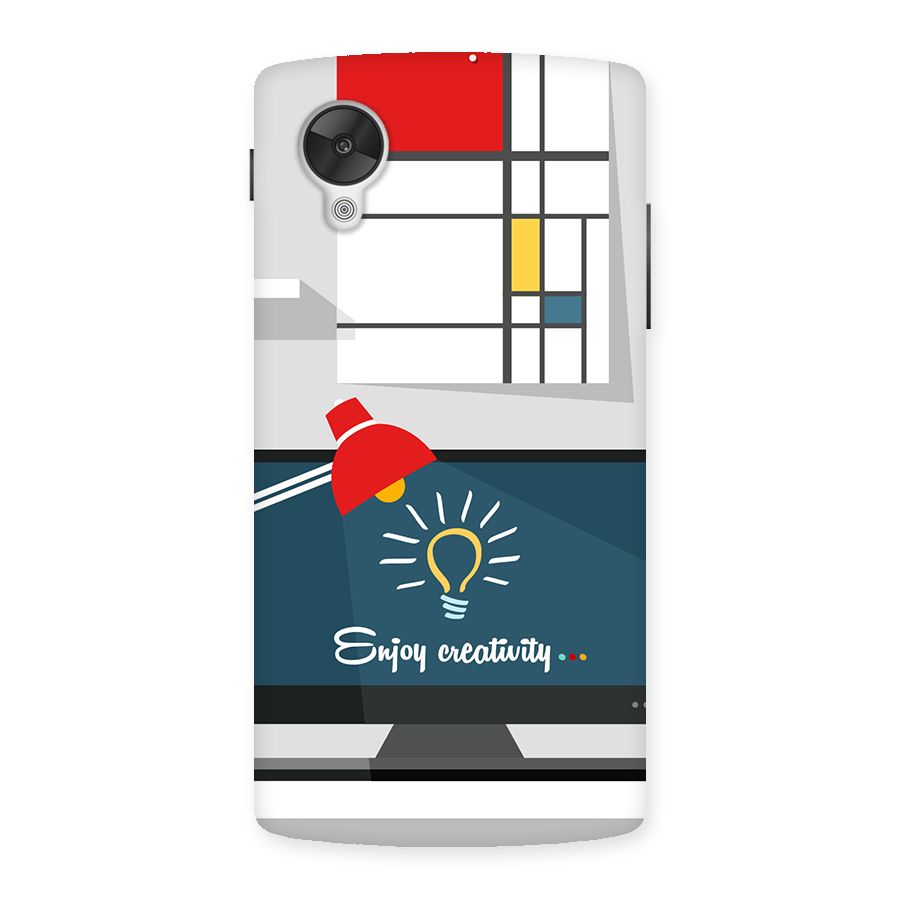 Creative Workspace Design Back Case for Google Nexsus 5
