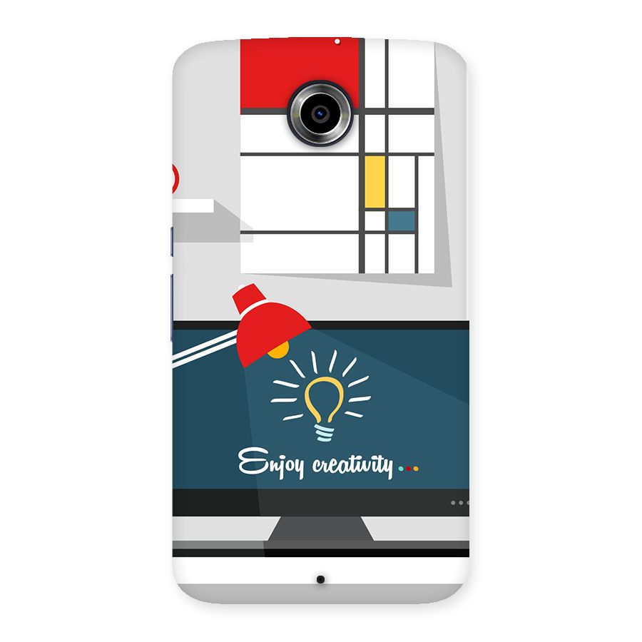 Creative Workspace Design Back Case for Nexsus 6