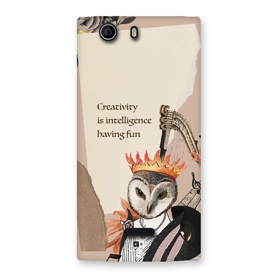 Creativity Intelligence Back Case for Canvas Nitro 2 E311