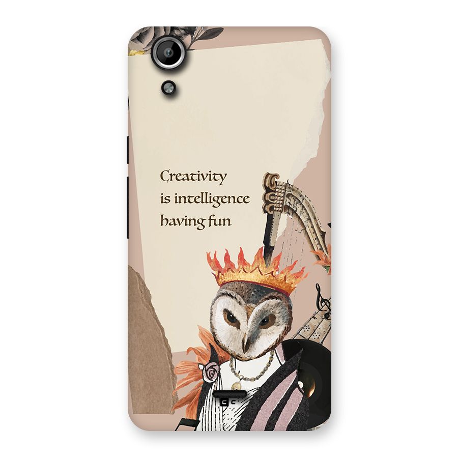 Creativity Intelligence Back Case for Canvas Selfie Lens Q345