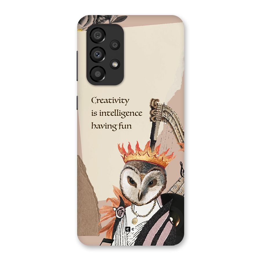Creativity Intelligence Back Case for Galaxy A33 5G
