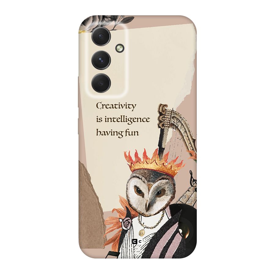 Creativity Intelligence Back Case for Galaxy A54