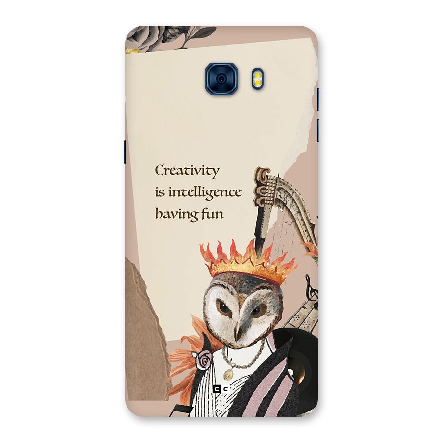 Creativity Intelligence Back Case for Galaxy C7 Pro