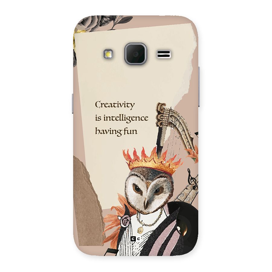 Creativity Intelligence Back Case for Galaxy Core Prime