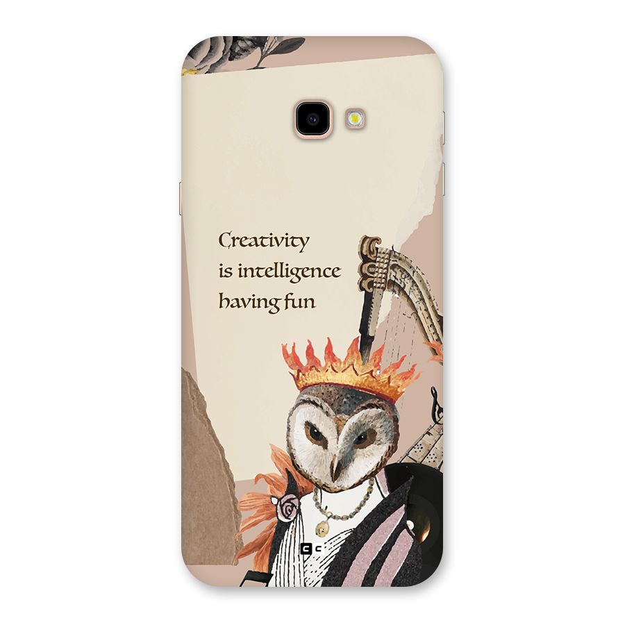 Creativity Intelligence Back Case for Galaxy J4 Plus