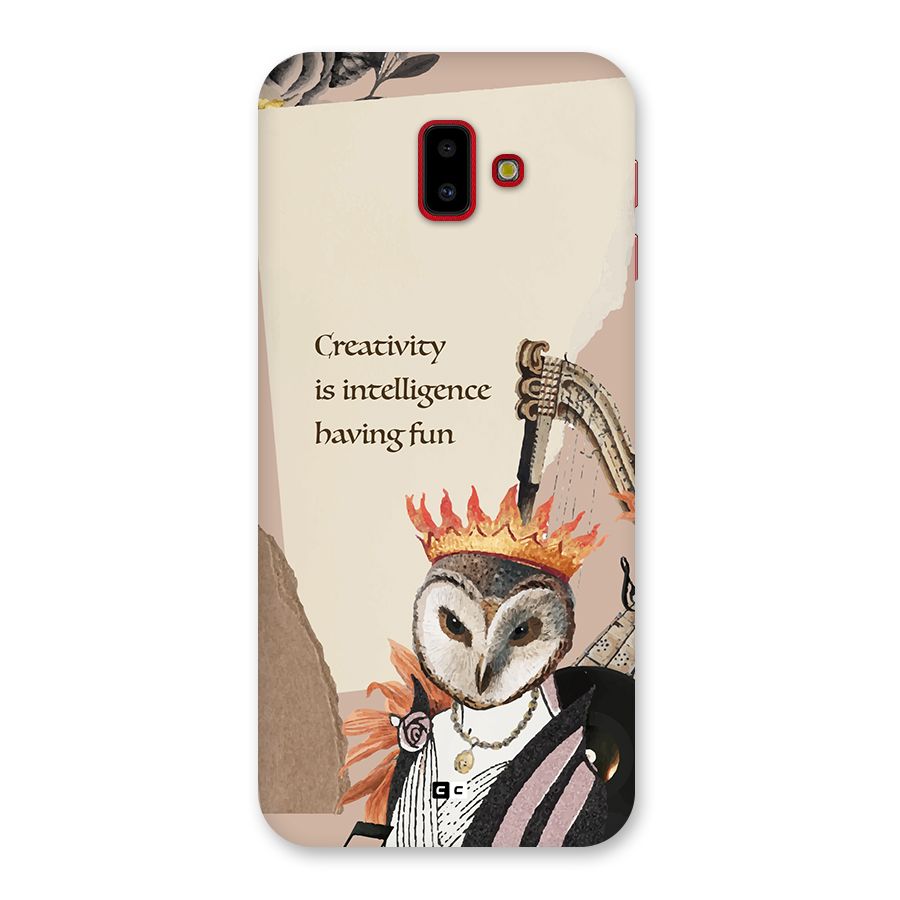 Creativity Intelligence Back Case for Galaxy J6 Plus