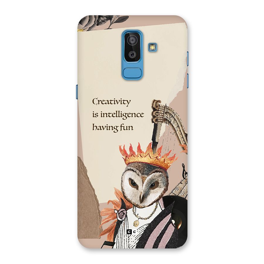 Creativity Intelligence Back Case for Galaxy J8