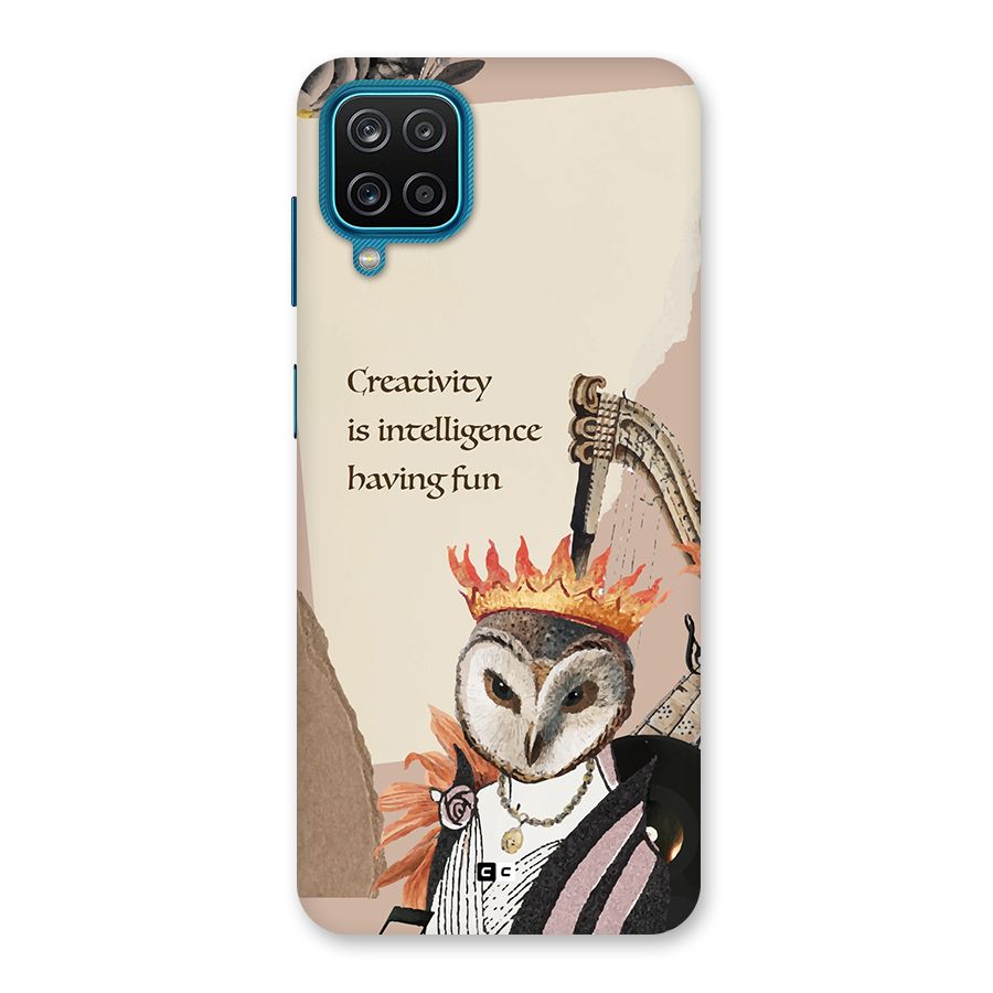 Creativity Intelligence Back Case for Galaxy M12