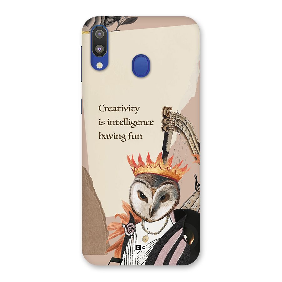 Creativity Intelligence Back Case for Galaxy M20