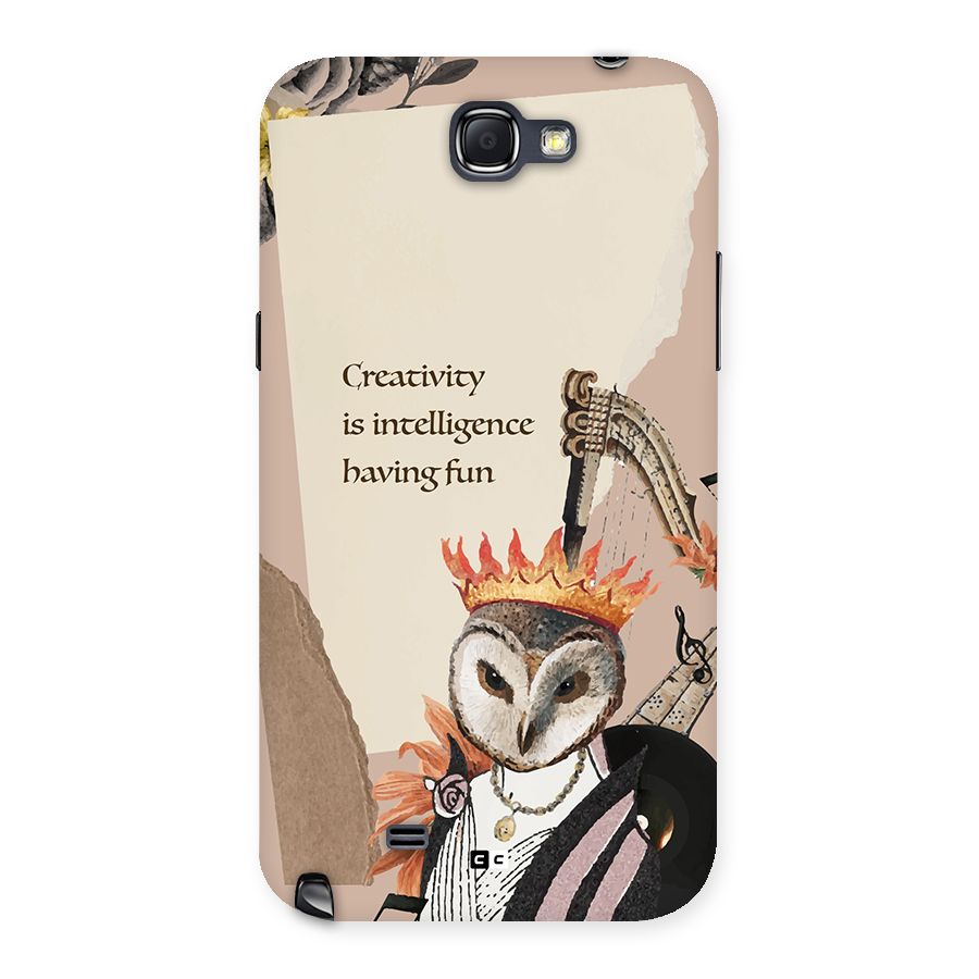 Creativity Intelligence Back Case for Galaxy Note 2