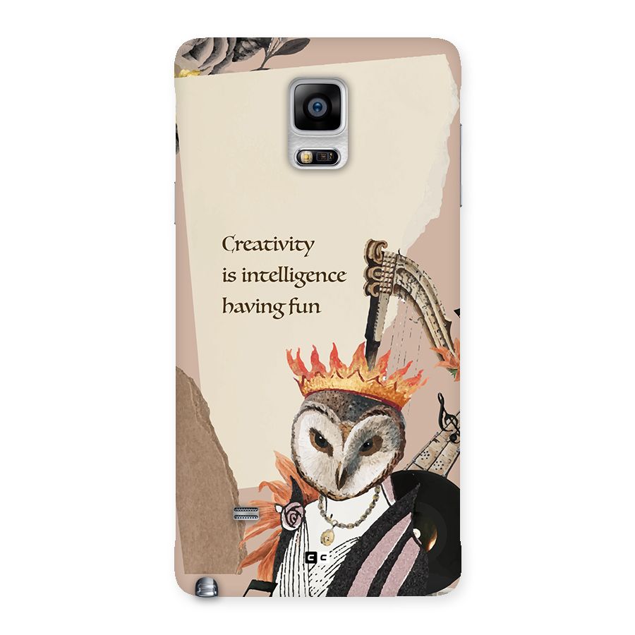 Creativity Intelligence Back Case for Galaxy Note 4