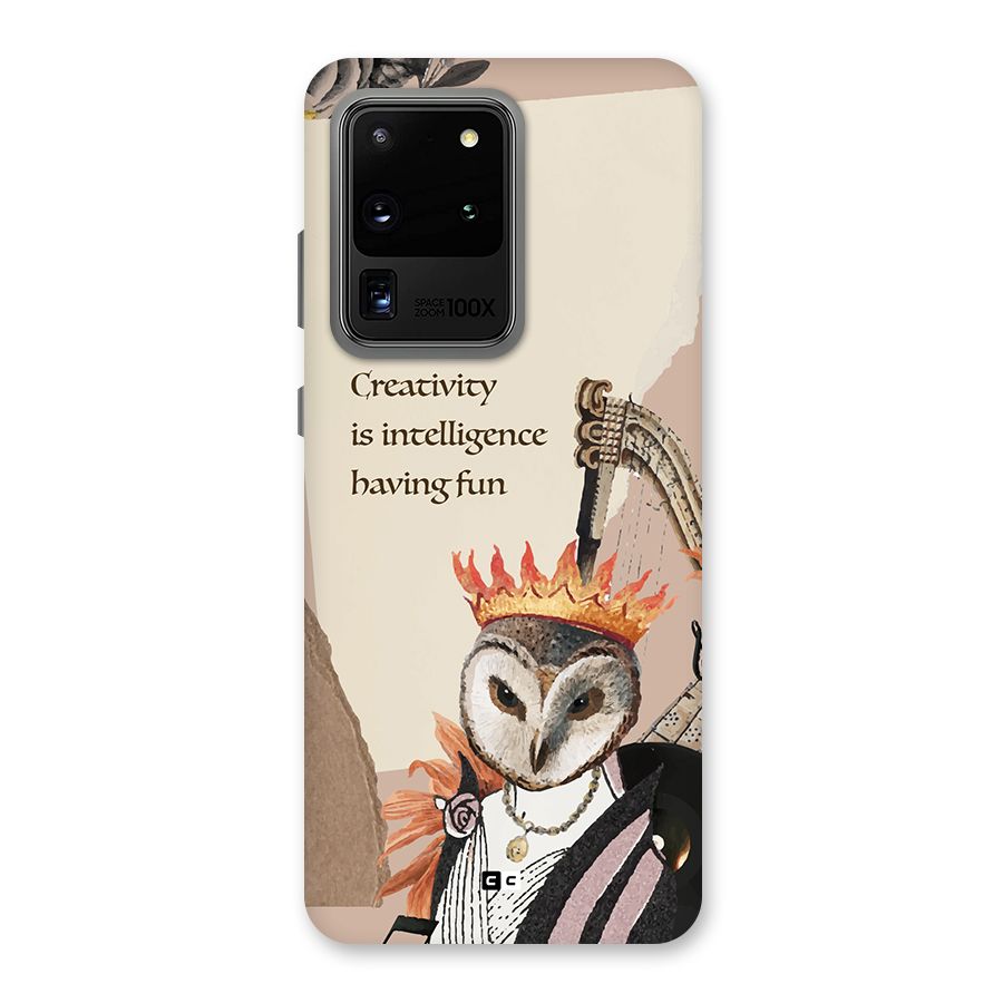 Creativity Intelligence Back Case for Galaxy S20 Ultra