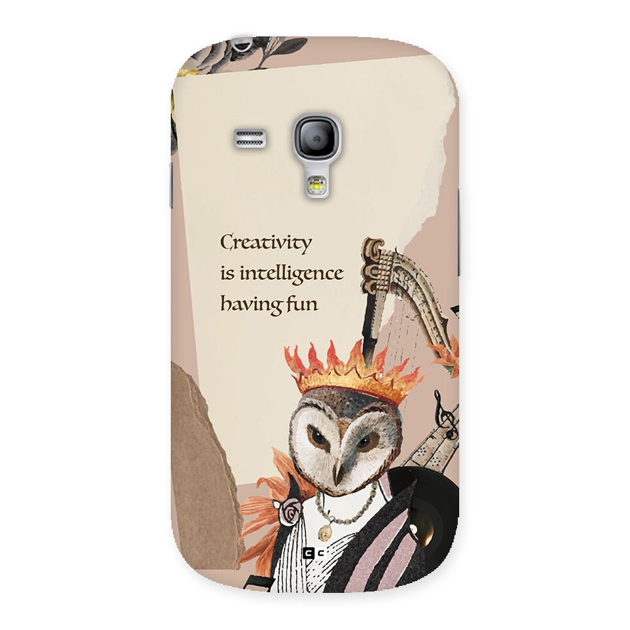 Creativity Intelligence Back Case for Galaxy S3 Mini