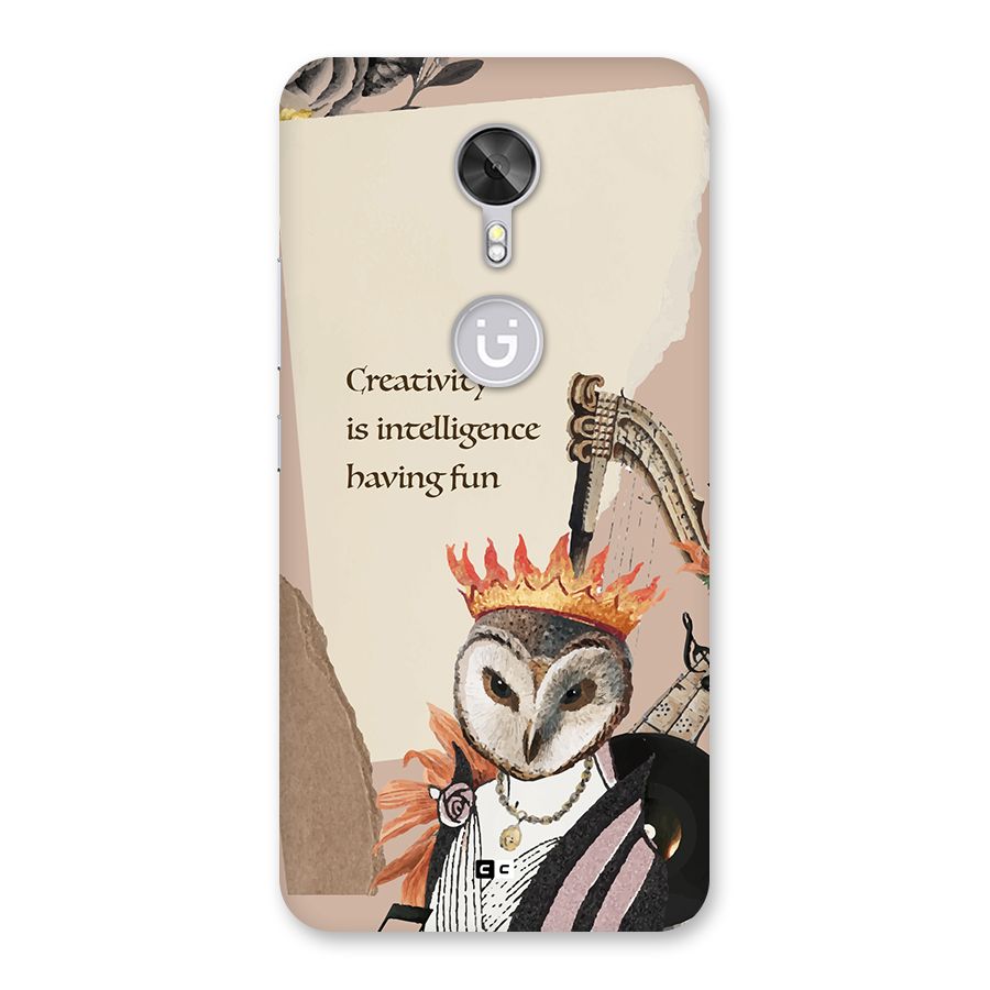 Creativity Intelligence Back Case for Gionee A1