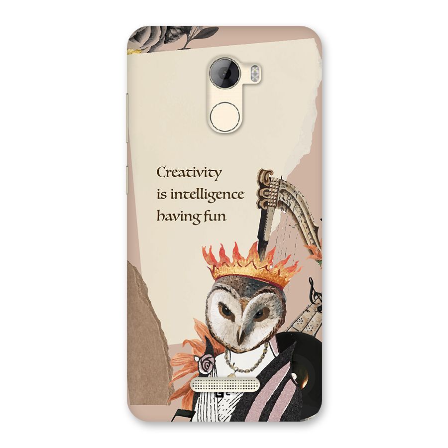 Creativity Intelligence Back Case for Gionee A1 LIte