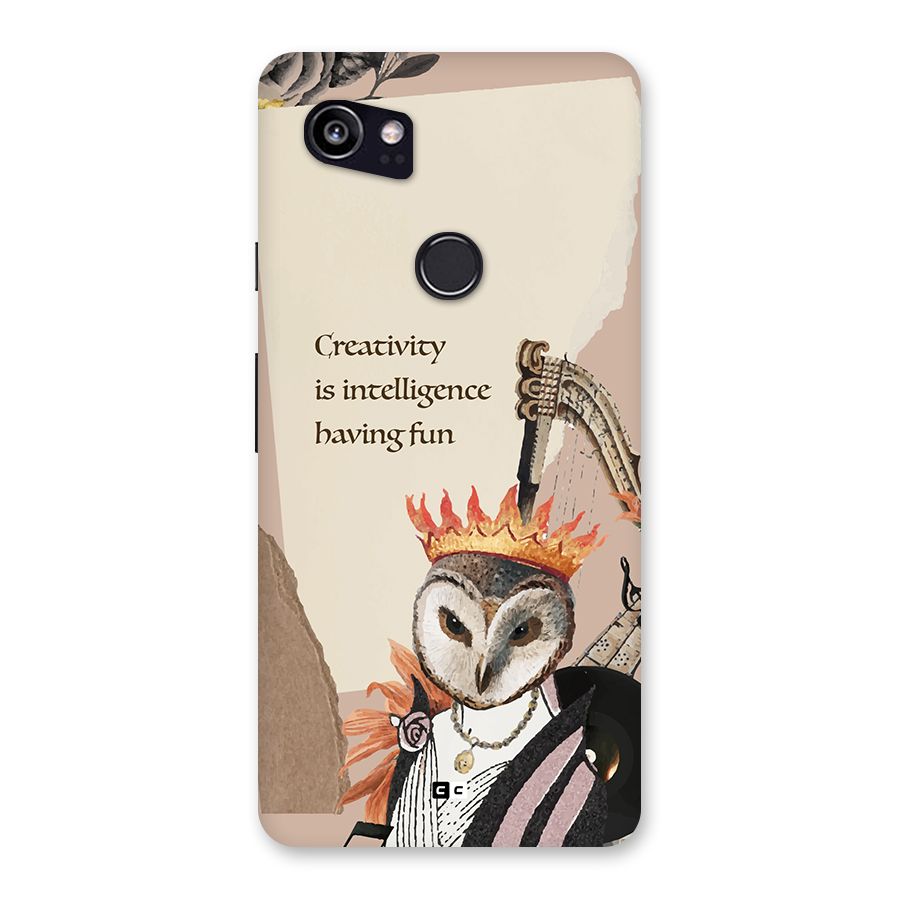 Creativity Intelligence Back Case for Google Pixel 2 XL