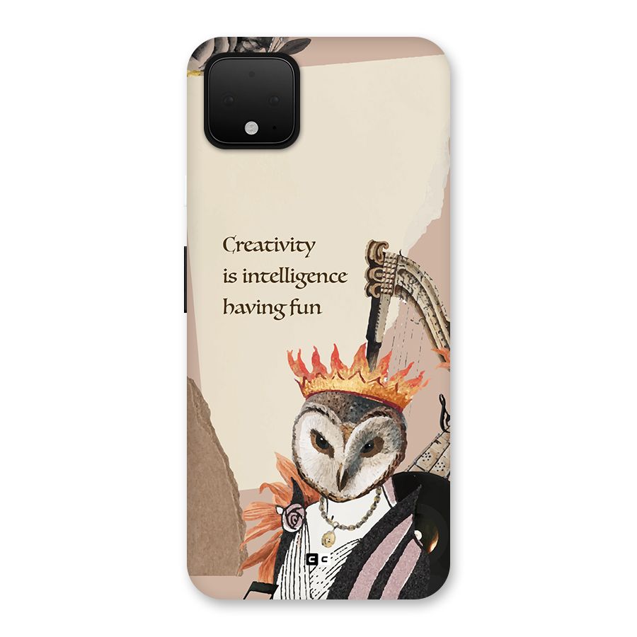 Creativity Intelligence Back Case for Google Pixel 4 XL