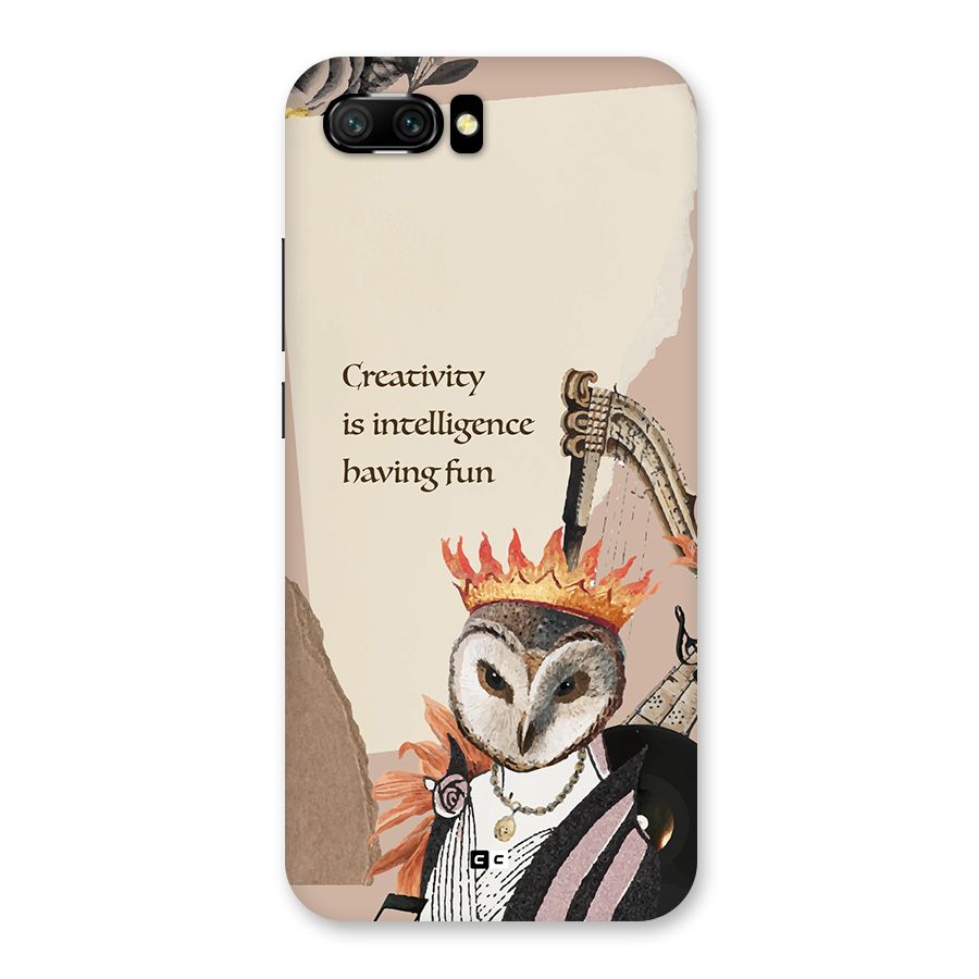 Creativity Intelligence Back Case for Honor 10