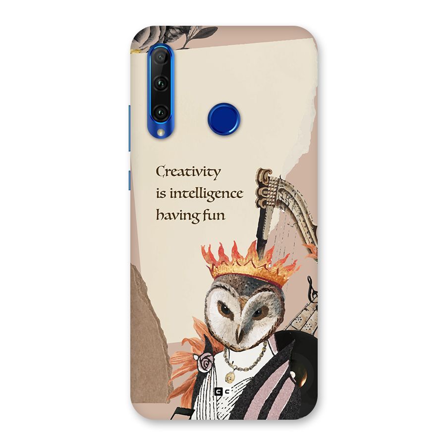 Creativity Intelligence Back Case for Honor 20i