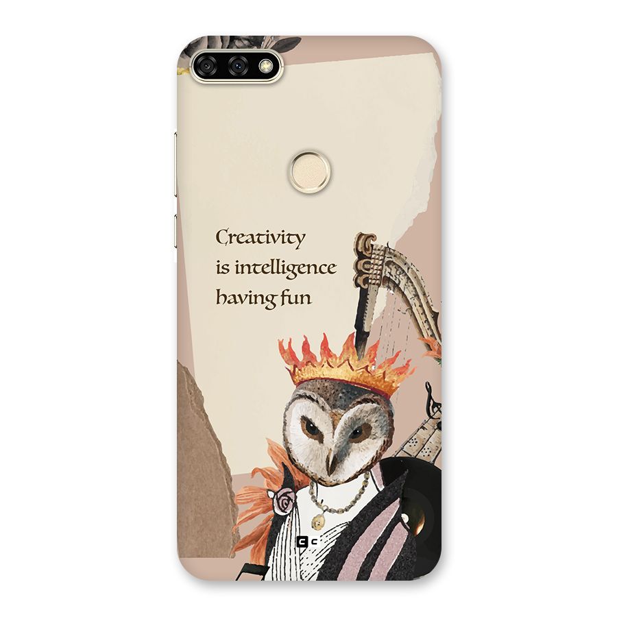 Creativity Intelligence Back Case for Honor 7A