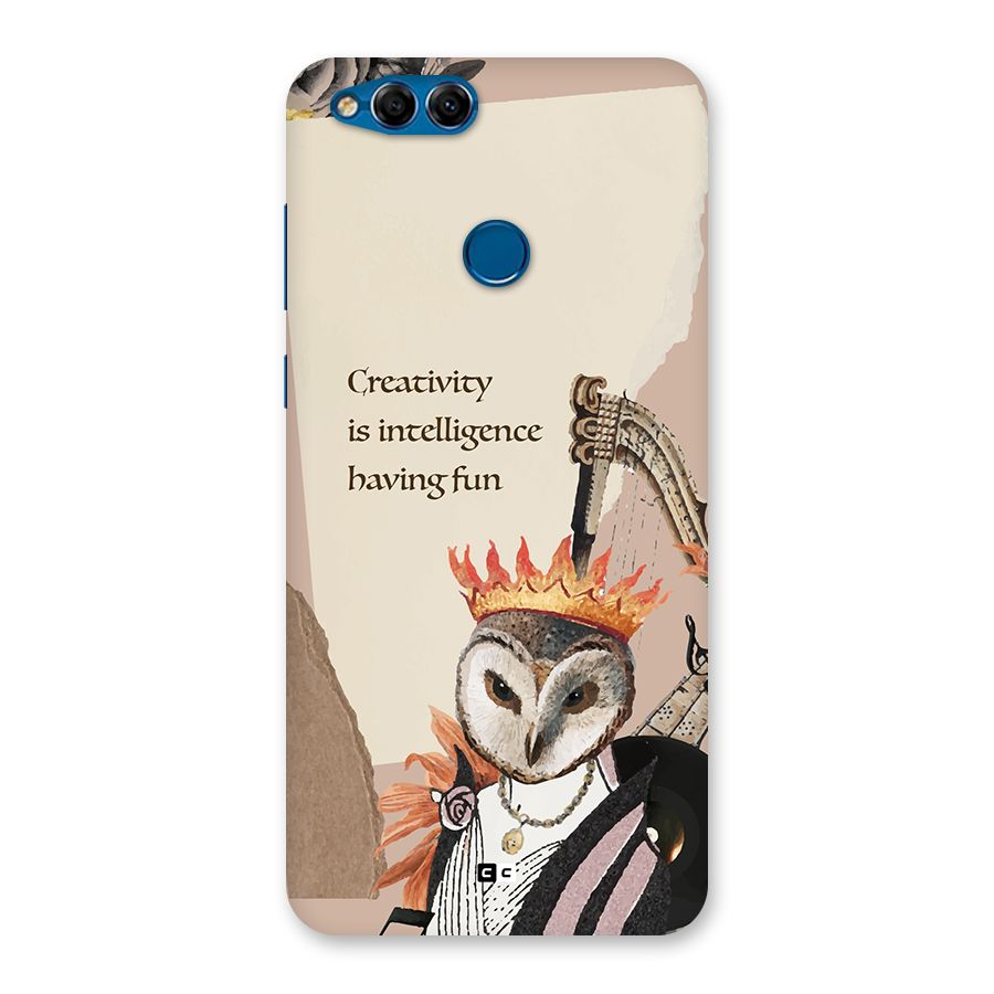 Creativity Intelligence Back Case for Honor 7X