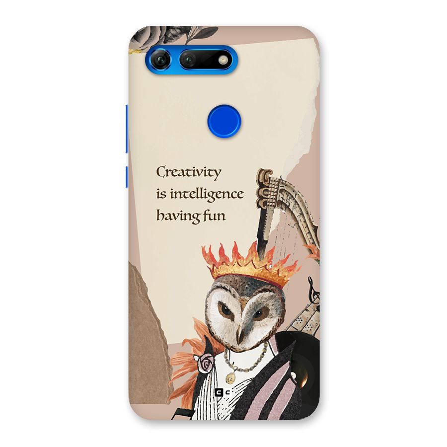 Creativity Intelligence Back Case for Honor View 20