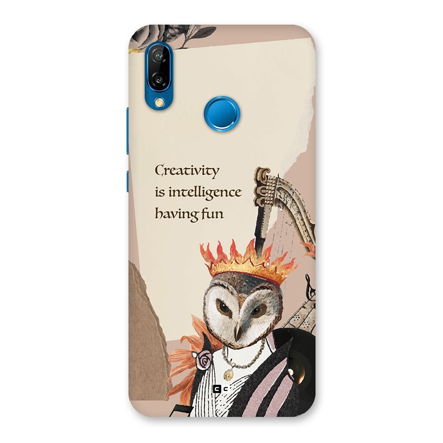 Creativity Intelligence Back Case for Huawei P20 Lite