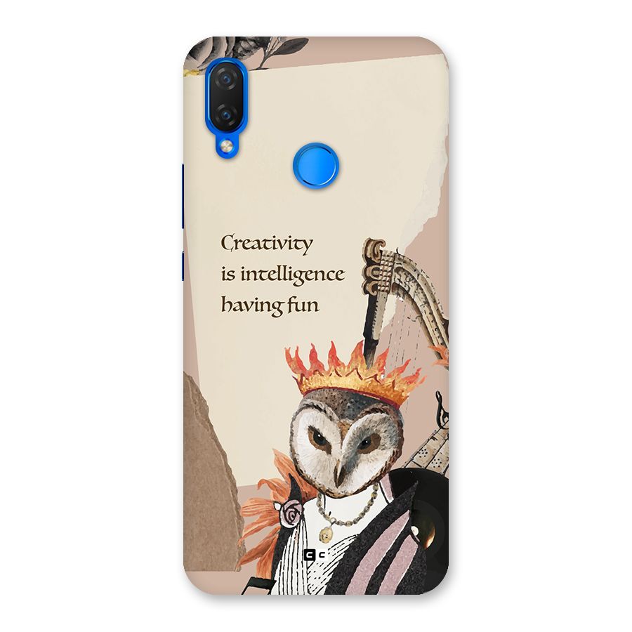 Creativity Intelligence Back Case for Huawei P Smart Plus