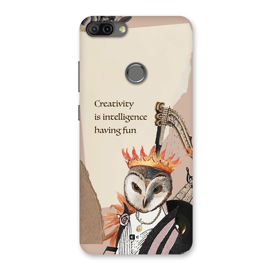 Creativity Intelligence Back Case for Infinix Hot 6 Pro