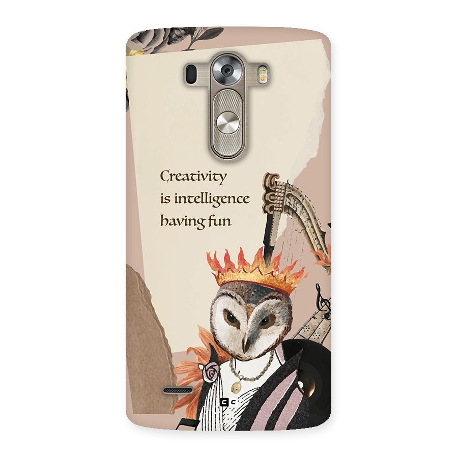 Creativity Intelligence Back Case for LG G3