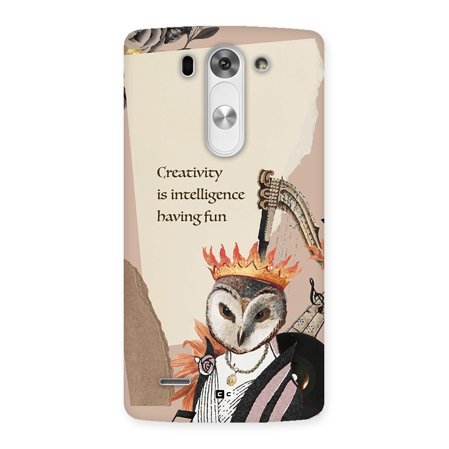 Creativity Intelligence Back Case for LG G3 Mini