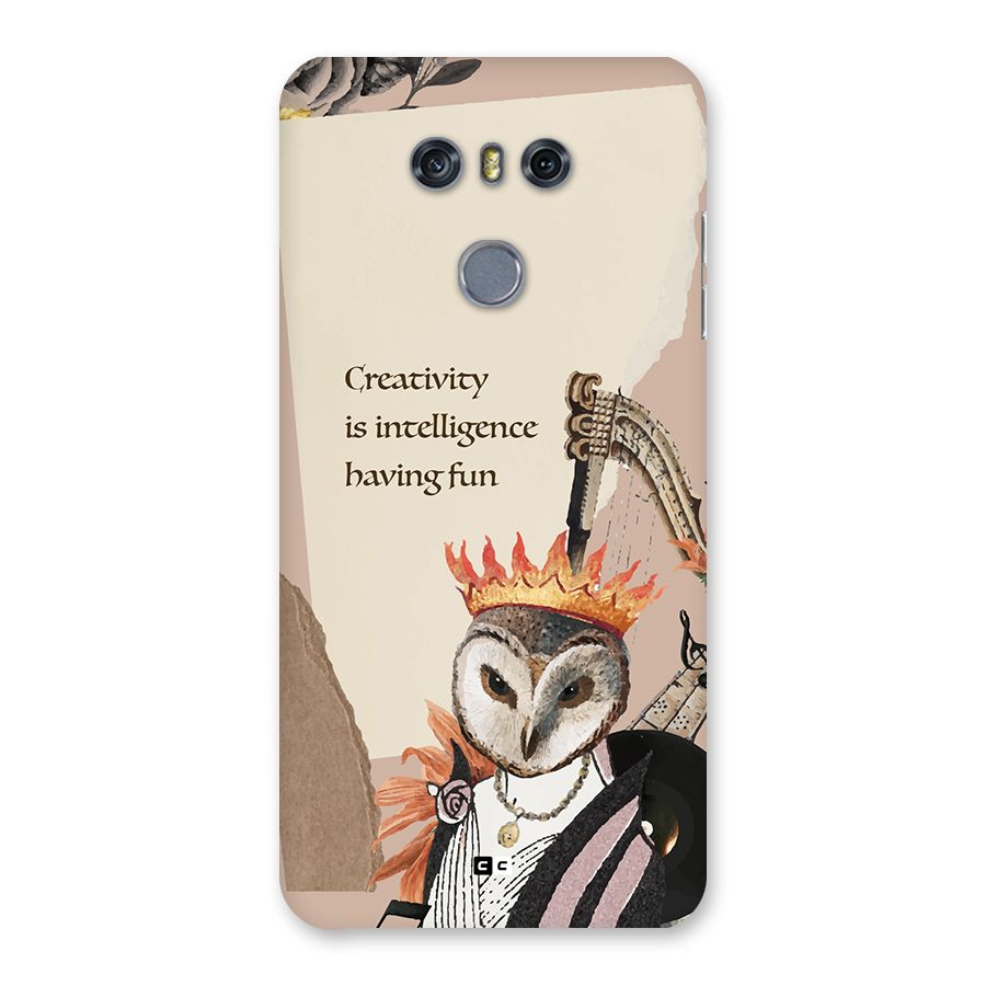 Creativity Intelligence Back Case for LG G6
