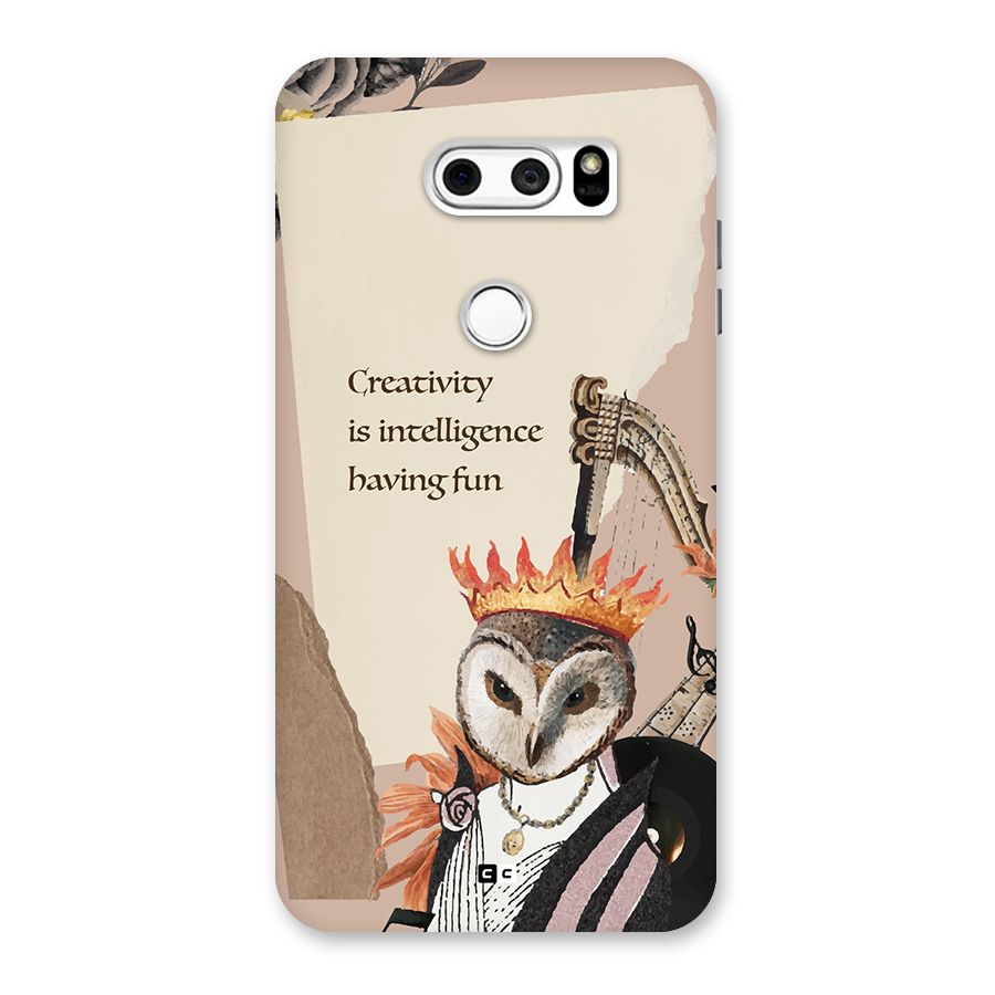 Creativity Intelligence Back Case for LG V30