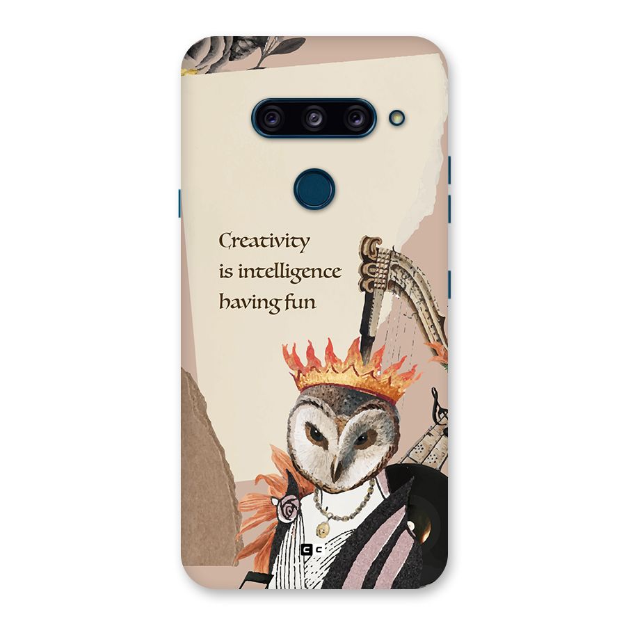 Creativity Intelligence Back Case for LG  V40 ThinQ