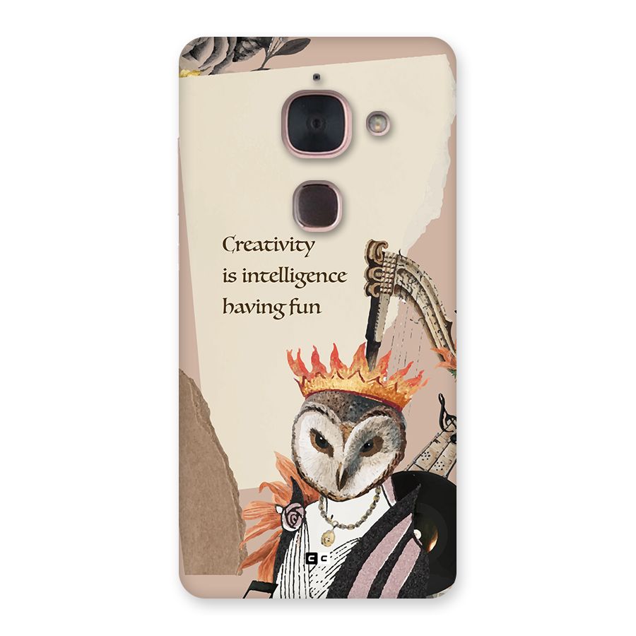Creativity Intelligence Back Case for Le Max 2