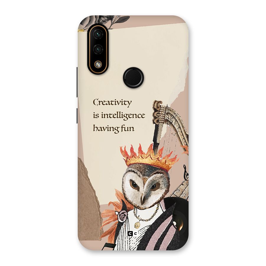 Creativity Intelligence Back Case for Lenovo A6 Note