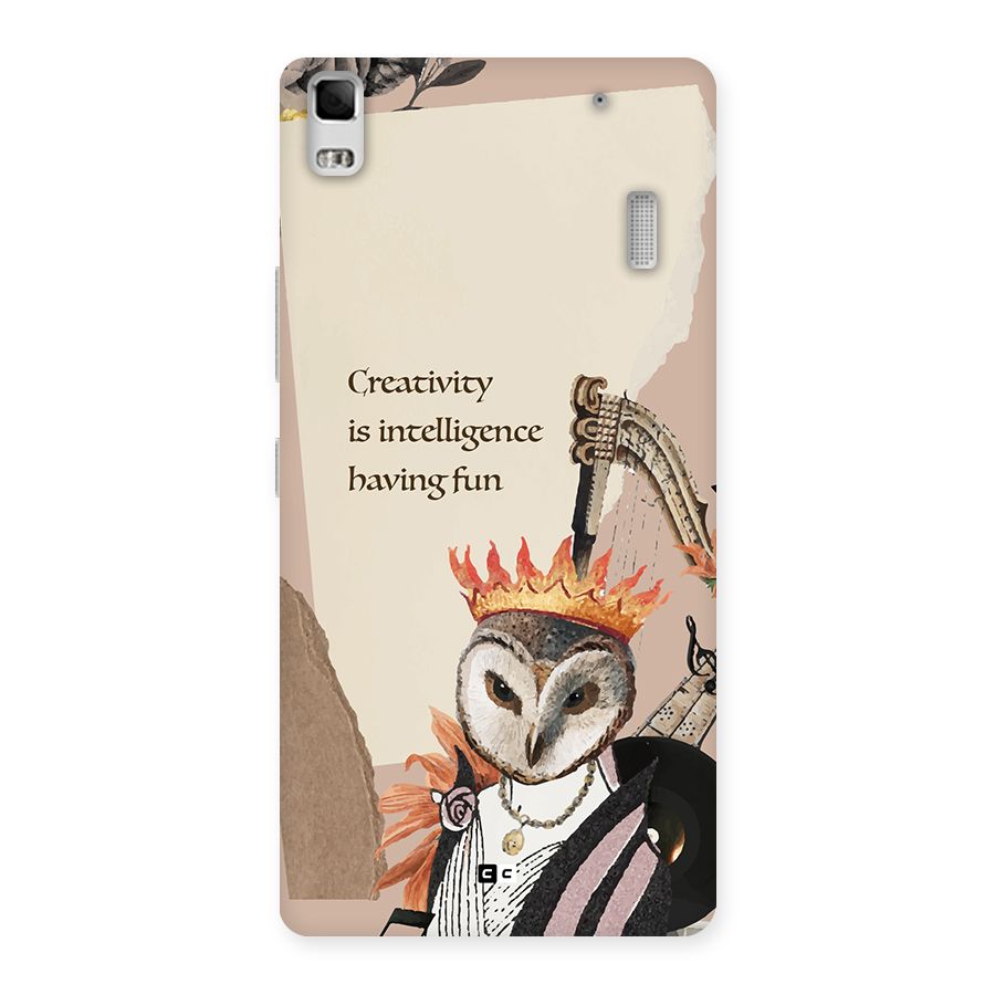 Creativity Intelligence Back Case for Lenovo A7000