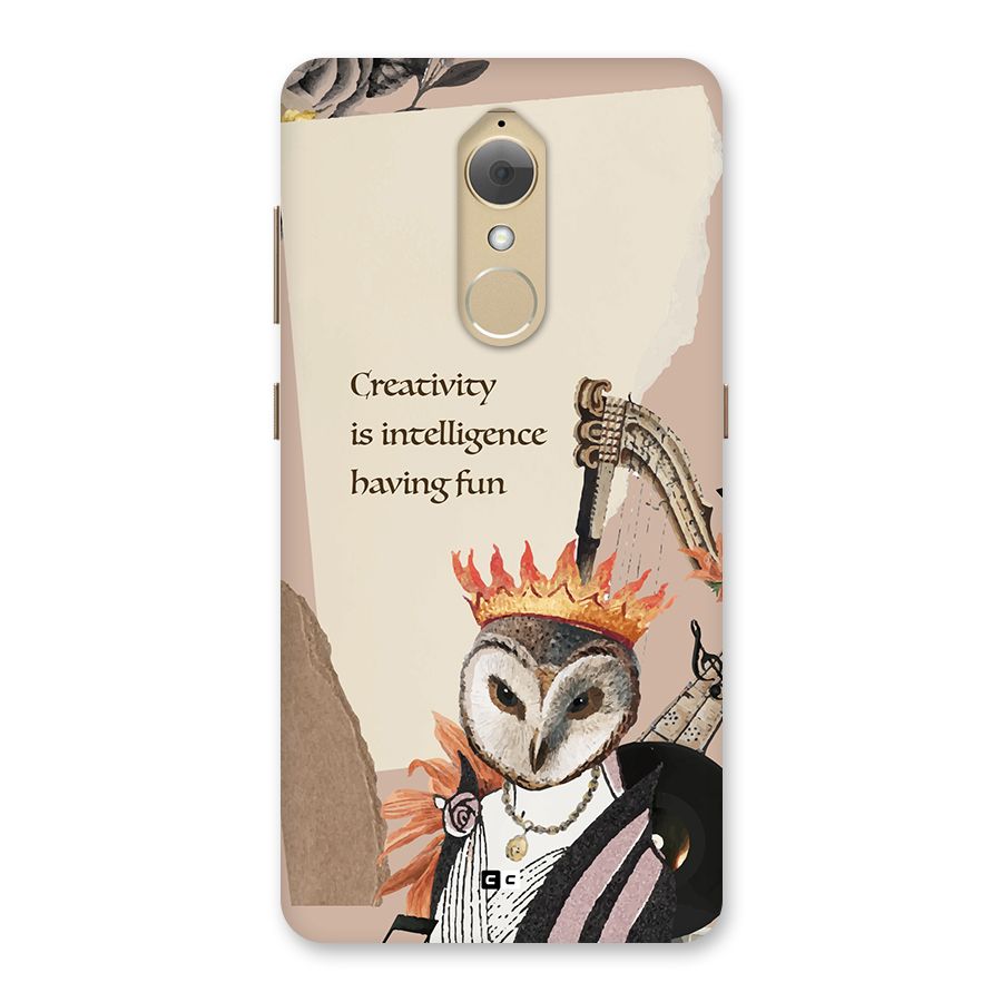 Creativity Intelligence Back Case for Lenovo K8