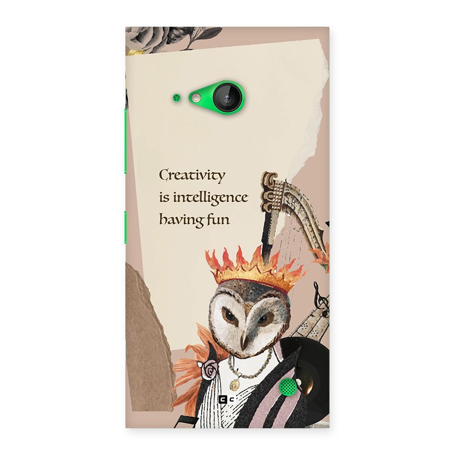 Creativity Intelligence Back Case for Lumia 730