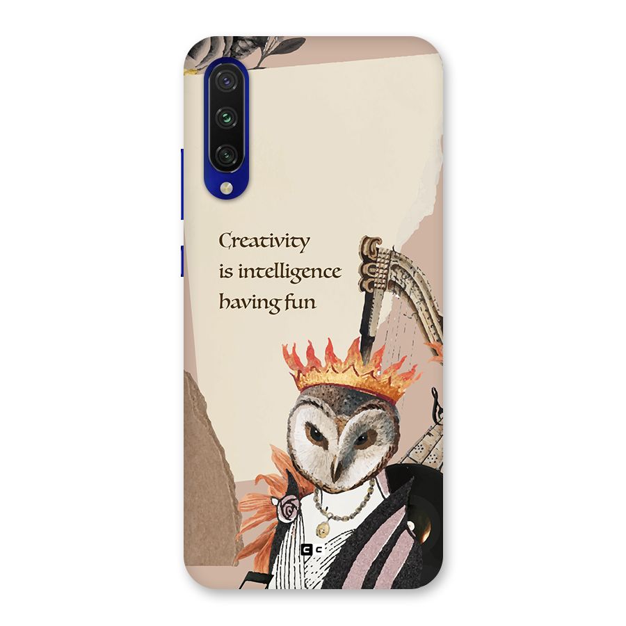 Creativity Intelligence Back Case for Mi A3