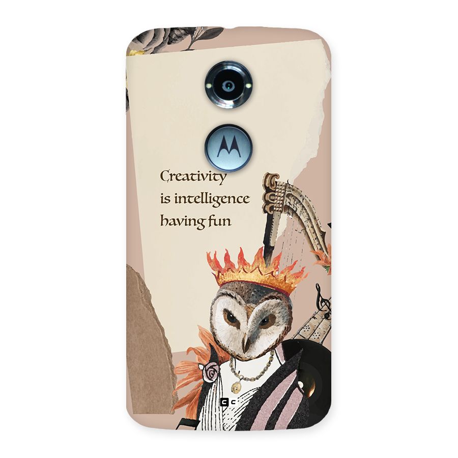 Creativity Intelligence Back Case for Moto X2