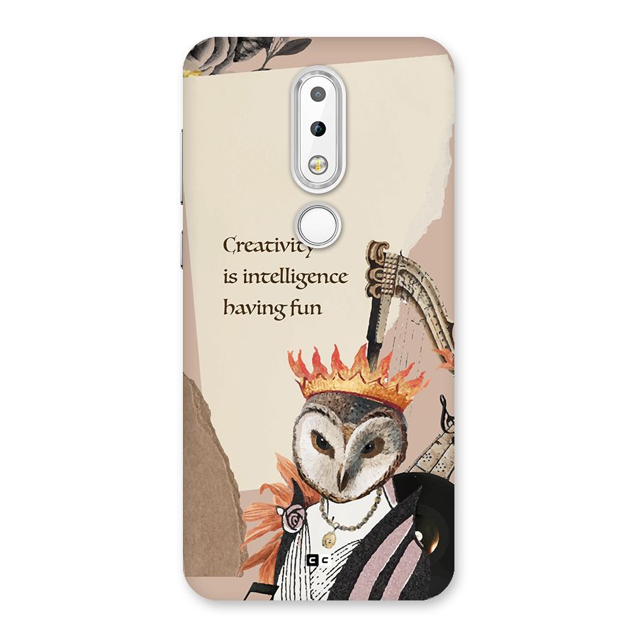 Creativity Intelligence Back Case for Nokia 6.1 Plus