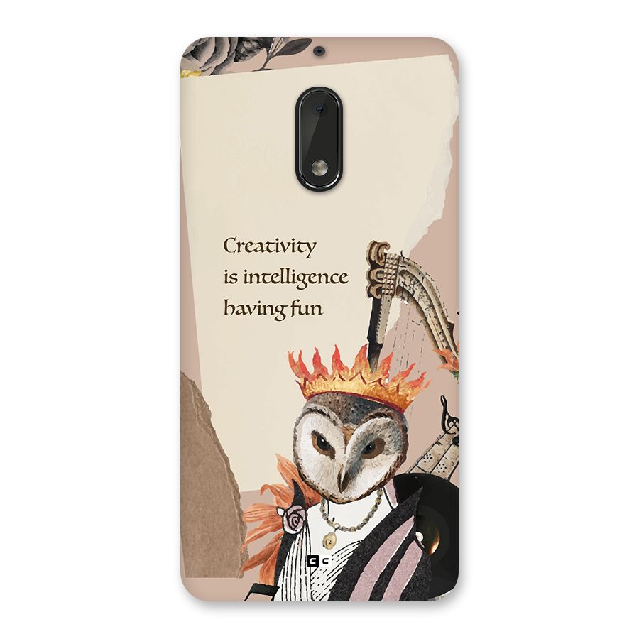 Creativity Intelligence Back Case for Nokia 6