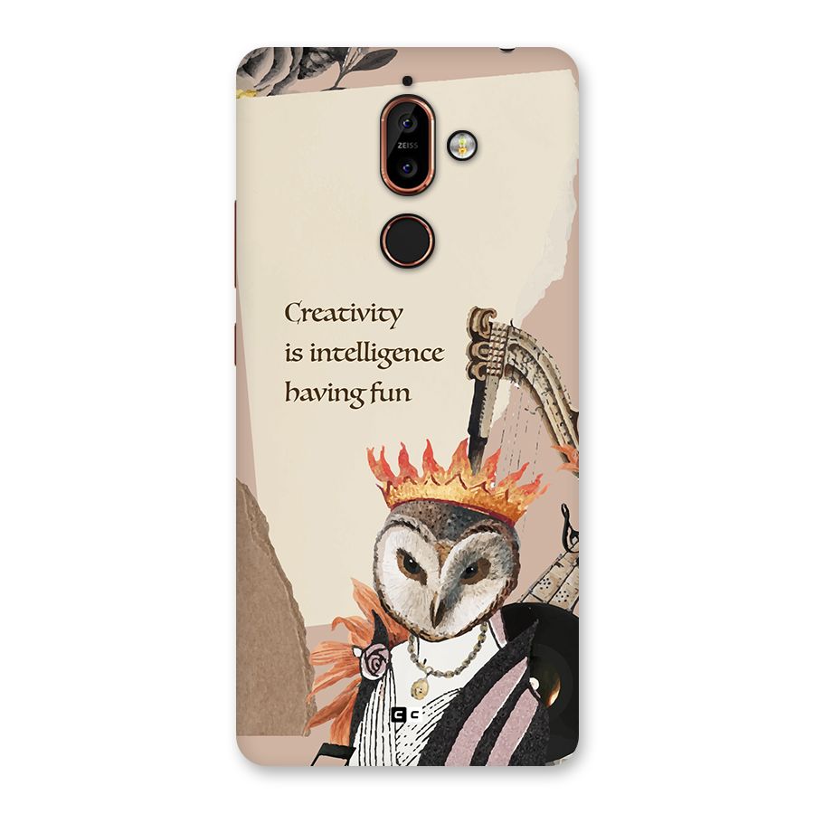 Creativity Intelligence Back Case for Nokia 7 Plus
