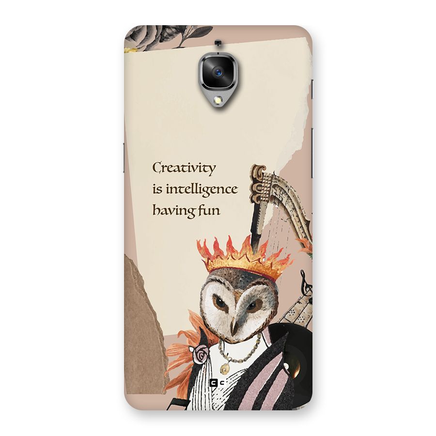 Creativity Intelligence Back Case for OnePlus 3