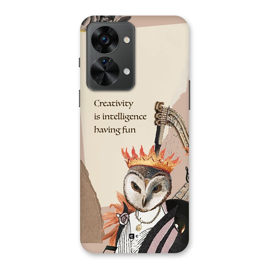 Creativity Intelligence Back Case for OnePlus Nord 2T