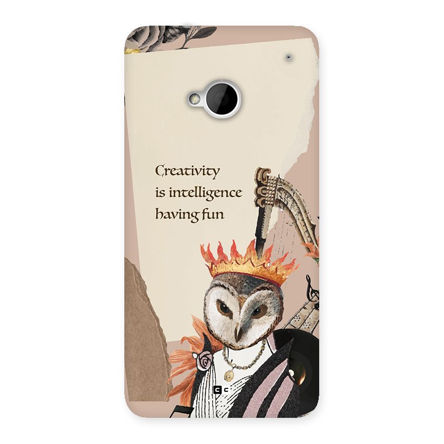 Creativity Intelligence Back Case for One M7 (Single Sim)