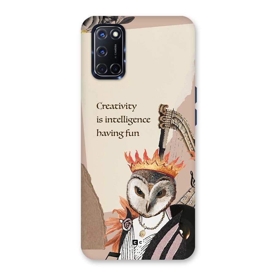Creativity Intelligence Back Case for Oppo A52