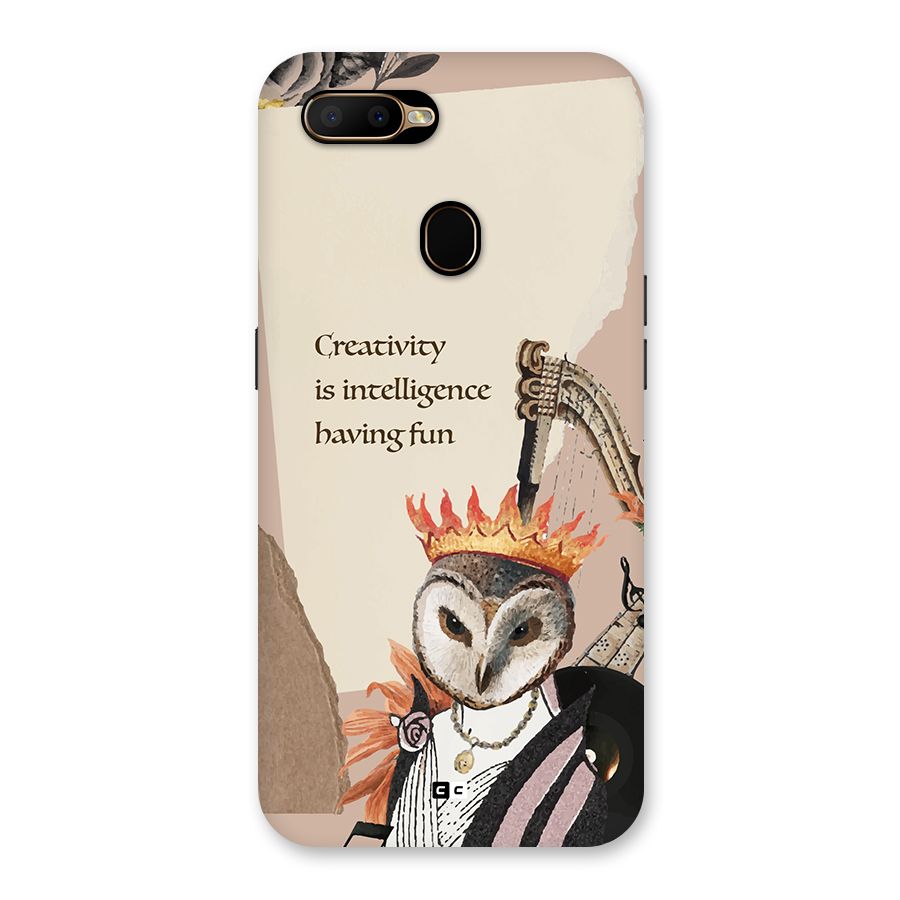 Creativity Intelligence Back Case for Oppo A5s